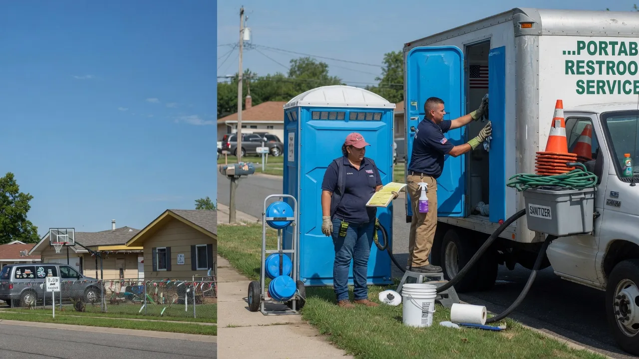 Portable Toilet Rental in Harwood Heights, IL near me